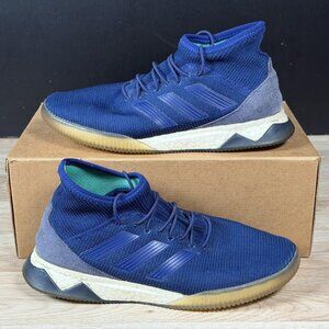 Adidas Predator Tango 18.1 TR Shoes Mens 9.5 Blue Unity Ink Primeknit CP9270